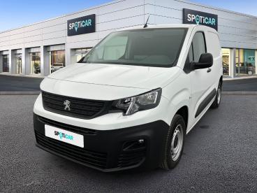 SPOTICAR Peugeot Partner Fourgon Standard 650 Kg Bluehdi 100 S&s Bvm5 Premi Occasion - Utilitaire Diesel Blanc - Pantin - 1204064925_1
