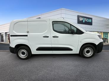 SPOTICAR Peugeot Partner Fourgon Standard 650 Kg Bluehdi 100 S&s Bvm5 Premi Occasion - Utilitaire Diesel Blanc - Pantin - 1204064925_4