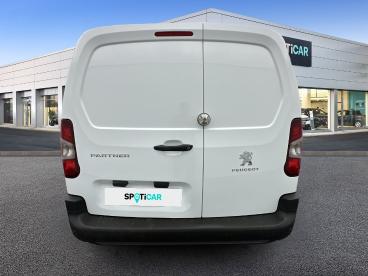 SPOTICAR Peugeot Partner Fourgon Standard 650 Kg Bluehdi 100 S&s Bvm5 Premi Occasion - Utilitaire Diesel Blanc - Pantin - 1204064925_5