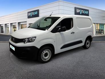SPOTICAR Peugeot Partner Fourgon M 950 Kg Bluehdi 100 S&s Bvm6 Occasion - Utilitaire Diesel Blanc - Reze - 1204082053_1