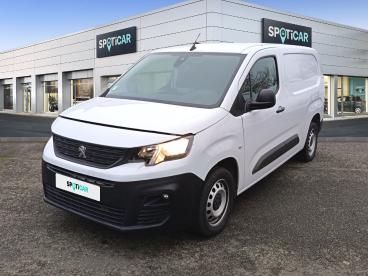 SPOTICAR Peugeot Partner Xl 950kg Bluehdi 130ch S&s Eat8 Occasion - Utilitaire Diesel Blanc Icy - Bernay - 1204141340_1