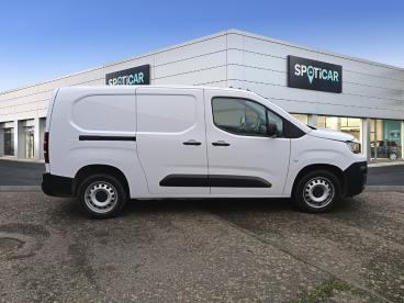 SPOTICAR Peugeot Partner Xl 950kg Bluehdi 130ch S&s Eat8 Occasion - Utilitaire Diesel Blanc Icy - Bernay - 1204141340_4
