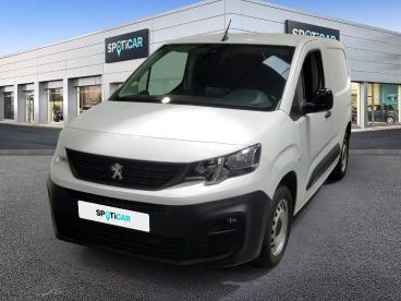 SPOTICAR Peugeot Partner Fourgon M 950 Kg Bluehdi 100 S&s Bvm6 Occasion - Utilitaire Diesel Blanc - Geneston - 1204156620_1