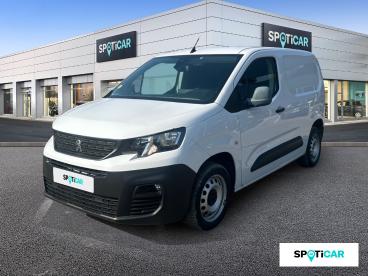 SPOTICAR Peugeot Partner Fourgon M 650 Kg Bluehdi 130 S&s Eat8 Occasion - Utilitaire Diesel Blanc - Antibes - 1204156721_1