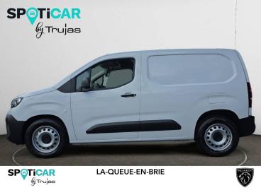 SPOTICAR Peugeot Partner E-partner Fourgon M 800 Kg 136 Ch Batterie 54 Kwh Occasion - Utilitaire Electrique Blanc - La Queue En Brie - 1204164337_2