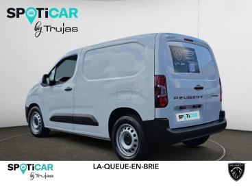 SPOTICAR Peugeot Partner E-partner Fourgon M 800 Kg 136 Ch Batterie 54 Kwh Occasion - Utilitaire Electrique Blanc - La Queue En Brie - 1204164337_3