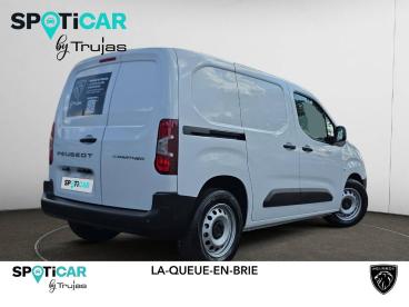 SPOTICAR Peugeot Partner E-partner Fourgon M 800 Kg 136 Ch Batterie 54 Kwh Occasion - Utilitaire Electrique Blanc - La Queue En Brie - 1204164337_5