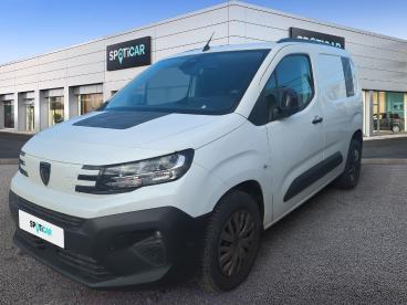 SPOTICAR Peugeot Partner Diesel 130 Ch M Aut Pro Skill Occasion - Utilitaire Diesel Blanc - Le Grand Quevilly - 1204195971_1