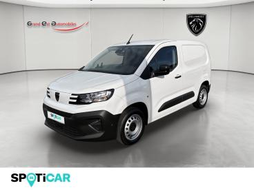 SPOTICAR Peugeot Partner M 650kg Bluehdi 130ch S&s Occasion - Utilitaire Diesel Blanc Icy - Otterswiller - 1204200542_1