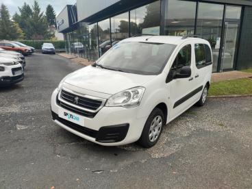 SPOTICAR Peugeot Partner Tepee Bluehdi 100 Active Occasion - Familiale Diesel Blanc - Loches - 1203717568_1