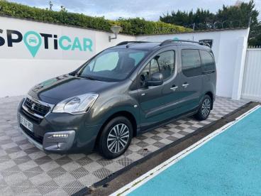 SPOTICAR Peugeot Partner Tepee 1.6 Bluehdi 100ch Style Occasion - Familiale Diesel Peinture Métallisée Gris Shark - Chalons En Champagne - 1203762508_1