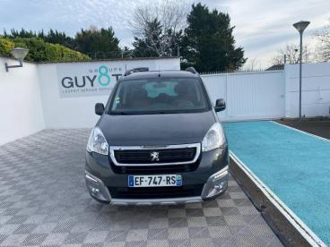 SPOTICAR Peugeot Partner Tepee 1.6 Bluehdi 100ch Style Occasion - Familiale Diesel Peinture Métallisée Gris Shark - Chalons En Champagne - 1203762508_2