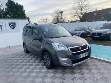 SPOTICAR Peugeot Partner Tepee 1.6 Bluehdi 100ch Style Occasion - Familiale Diesel Peinture Métallisée Gris Shark - Chalons En Champagne - 1203762508_3