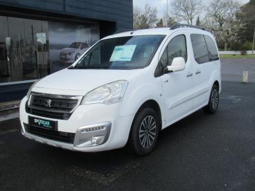SPOTICAR Peugeot Partner Tepee 1.2 Puretech 110 S&s Style Occasion - Familiale Essence Blanc - Garrosse - 1203891406_3