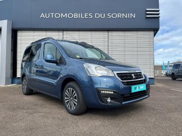 SPOTICAR Peugeot Partner Tepee 1.6 Bluehdi 100 S&s Egt6 Active Occasion - Familiale Diesel Bleu - Charlieu - 1203921646_1
