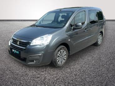 SPOTICAR Peugeot Partner Tepee 1.6 Bluehdi 100 Active Occasion - Familiale Diesel Gris Foncé - Pierrelatte - 1204045232_1