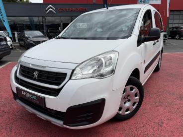 SPOTICAR Peugeot Partner Tepee 1.6 Bluehdi 100ch Active Motricite Renforcee Occasion - Familiale Diesel Blanc - Ambert - 1204118493_2