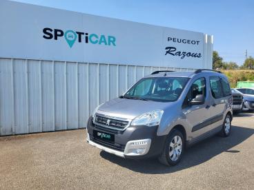 SPOTICAR Peugeot Partner Tepee 1.2 Puretech 110 S&s Outdoor Occasion - Familiale Essence Gris Clair - Trebes - 1204152206_1