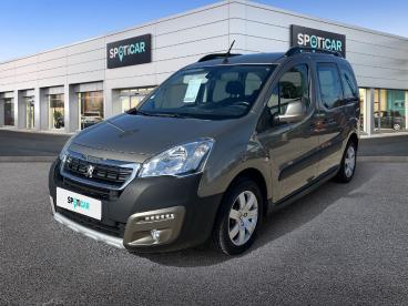 SPOTICAR Peugeot Partner Tepee 1.6 Bluehdi 100ch S&s Bvm5 Outdoor Occasion - Familiale Diesel Gris - Valreas - 1204211177_1