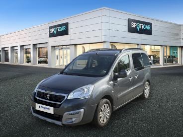 SPOTICAR Peugeot Partner Tepee 1.6 Bluehdi 100 Style Occasion - Familiale Diesel Gris Foncé - Illiers-combray - 1204218151_1