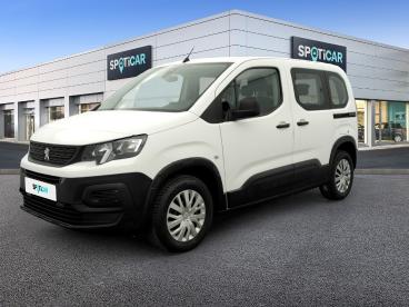 SPOTICAR Peugeot Rifter Standard Bluehdi 100 S&s Bvm6 5pl Active Pack Occasion - Familiale Diesel Blanc - Malakoff - 1203675337_1