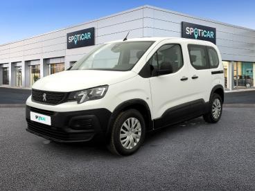 SPOTICAR Peugeot Rifter Standard Bluehdi 100 S&s Bvm6 5pl Active Pack Occasion - Familiale Diesel Blanc - Malakoff - 1203724240_1