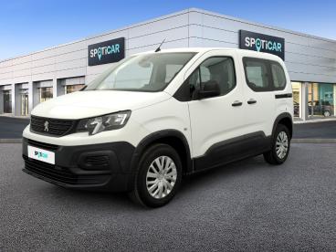 SPOTICAR Peugeot Rifter Standard Bluehdi 100 S&s Bvm6 5pl Active Pack Occasion - Familiale Diesel Blanc - Paris - 1203742080_1