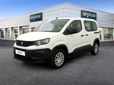 SPOTICAR Peugeot Rifter Standard Bluehdi 100 S&s Bvm6 5pl Active Pack Occasion - Familiale Diesel Blanc - Malakoff - 1203764229_1