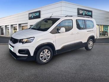 SPOTICAR Peugeot Rifter Long Bluehdi 100 S&s Bvm5 Allure Occasion - Familiale Diesel Blanc - Macon - 1203768055_1
