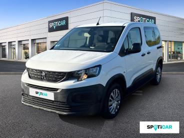 SPOTICAR Peugeot Rifter Long Bluehdi 100 S&s Bvm6 Active Occasion - Familiale Diesel Blanc - Fontenay Le Comte - 1203829390_1