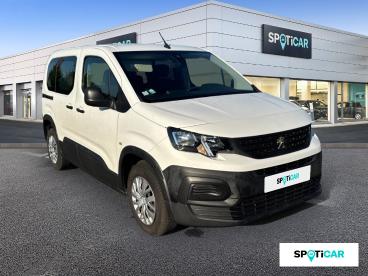SPOTICAR Peugeot Rifter Long Bluehdi 100 S&s Bvm6 Active Occasion - Familiale Diesel Blanc - Fontenay Le Comte - 1203829390_3