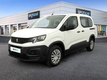 SPOTICAR Peugeot Rifter Standard Bluehdi 100 S&s Bvm6 5pl Active Pack Occasion - Familiale Diesel Blanc - Malakoff - 1203843975_1