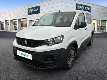 SPOTICAR Peugeot Rifter Standard Bluehdi 100 S&s Bvm6 5pl Active Pack Occasion - Familiale Diesel Blanc - Malakoff - 1203874762_1