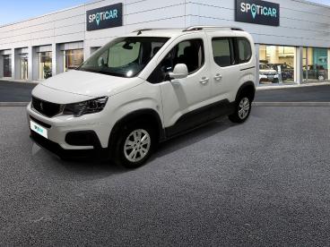 SPOTICAR Peugeot Rifter Standard Bluehdi 100 S&s Bvm5 Allure Occasion - Familiale Diesel Blanc - Orvault - 1203877679_1