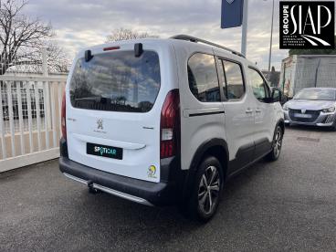 SPOTICAR Peugeot Rifter Bluehdi 130 S&s Eat8 Gt Line Occasion - Familiale Diesel Blanc - Martigues - 1203885386_5