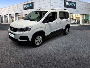 SPOTICAR Peugeot Rifter Standard Bluehdi 100 S&s Bvm6 5pl Active Pack Occasion - Familiale Diesel Blanc - Orvault - 1203891837_1