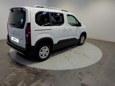 SPOTICAR Peugeot Rifter Standard Bluehdi 100 S&s Bvm6 5pl Active Pack Occasion - Familiale Diesel Blanc - Orvault - 1203891837_5