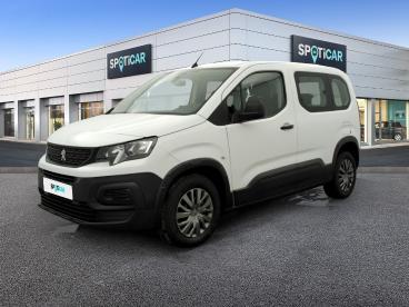 SPOTICAR Peugeot Rifter Standard Bluehdi 100 S&s Bvm6 5pl Active Pack Occasion - Familiale Diesel Blanc - Ennetieres-en-weppes - 1203893939_1