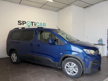 SPOTICAR Peugeot Rifter Puretech 130 S&s Eat8 Long Allure Pack Occasion - Familiale Essence Bleu - Nemours - 1203907614_4