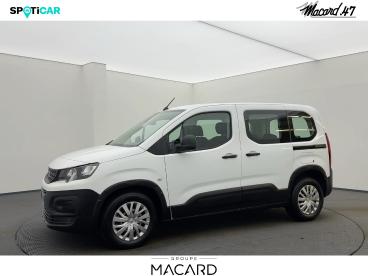SPOTICAR Peugeot Rifter 1.5 Bluehdi 100ch S&s Standard Active Occasion - Familiale Diesel Blanc - Boe - 1203920756_1
