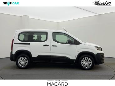 SPOTICAR Peugeot Rifter 1.5 Bluehdi 100ch S&s Standard Active Occasion - Familiale Diesel Blanc - Boe - 1203920756_4