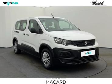 SPOTICAR Peugeot Rifter 1.5 Bluehdi 100ch S&s Standard Active Pack Occasion - Familiale Diesel Blanc - Montauban - 1203980657_3