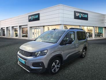 SPOTICAR Peugeot Rifter Bluehdi 130 S&s Gt Line Occasion - Familiale Diesel Gris Clair - Wormhout - 1203984717_1