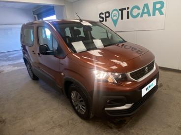 SPOTICAR Peugeot Rifter Standard Bluehdi 100 S&s Bvm6 5pl Style Occasion - Familiale Diesel Marron - Merignac - 1203998316_3