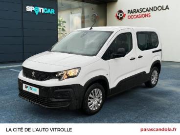 SPOTICAR Peugeot Rifter 1.2 Puretech 110ch S&s Standard Active Pack Occasion - Familiale Essence Blanc - Vitrolles - 1204011590_1