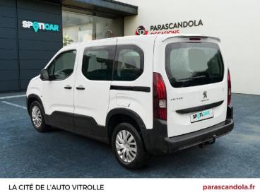 SPOTICAR Peugeot Rifter 1.2 Puretech 110ch S&s Standard Active Pack Occasion - Familiale Essence Blanc - Vitrolles - 1204011590_3