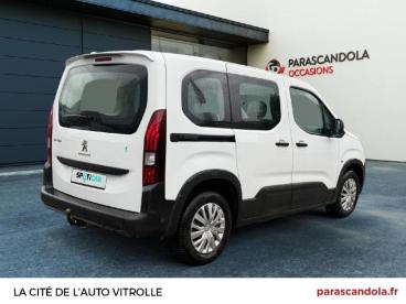 SPOTICAR Peugeot Rifter 1.2 Puretech 110ch S&s Standard Active Pack Occasion - Familiale Essence Blanc - Vitrolles - 1204011590_5