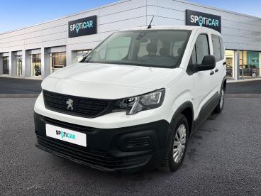 SPOTICAR Peugeot Rifter Standard Bluehdi 100 S&s Bvm6 5pl Active Pack Occasion - Familiale Diesel Blanc - Nantes - 1204026986_1