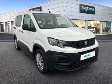 SPOTICAR Peugeot Rifter Standard Bluehdi 100 S&s Bvm6 5pl Active Pack Occasion - Familiale Diesel Blanc - Nantes - 1204026986_3
