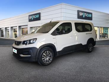 SPOTICAR Peugeot Rifter 1.5 Bluehdi 130ch S&s Long Style 7 Places Occasion - Familiale Diesel Blanc - Boe - 1204049011_1